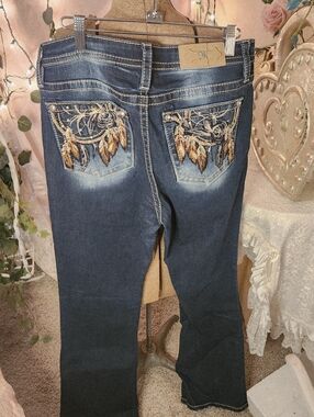♡ miss me native dream catcher jeans ♡
